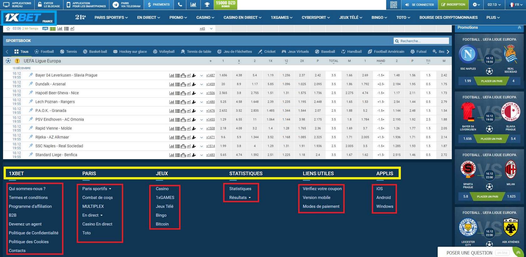Évaluation de 1xbet en Algérie Évaluation de 1xbet en Algérie