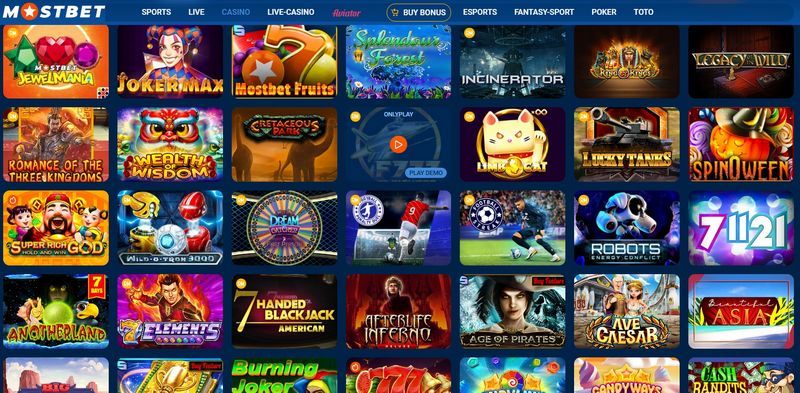 Mostbet Online Casino nədir?