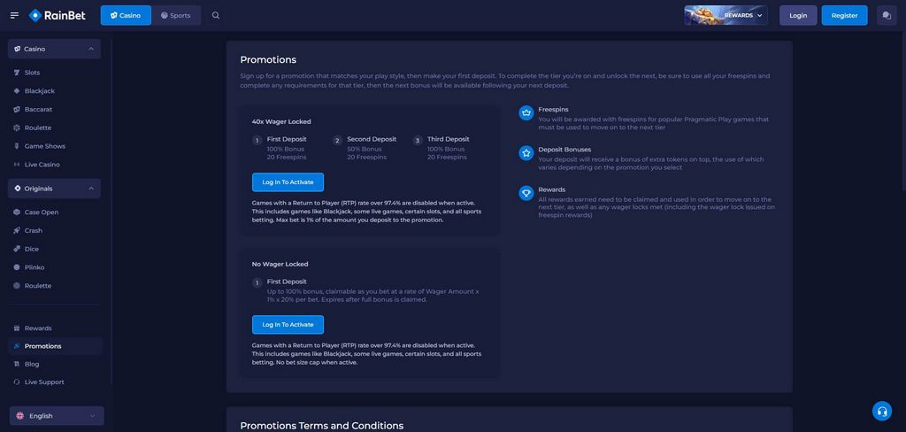 Évaluation de RainBet Gambling Enterprise - Avis des professionnels et des joueurs (2026) Évaluation de RainBet Gambling Enterprise - Avis des professionnels et des joueurs (2026)
